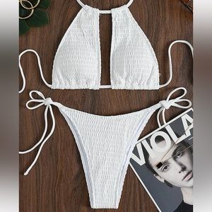 halter top bikini